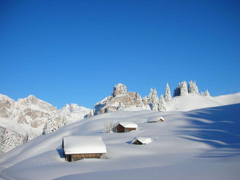 Residence Vallon Corvara In Badia Bagian luar foto