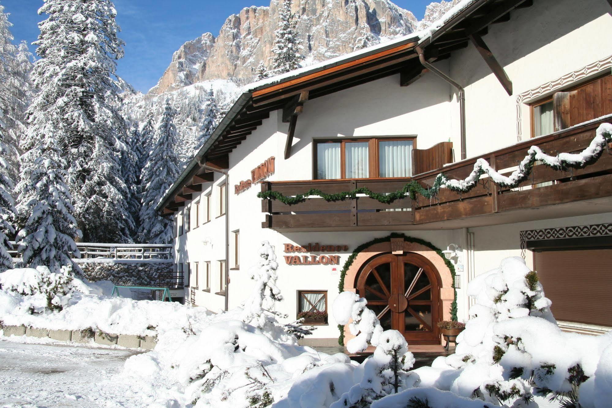 Residence Vallon Corvara In Badia Bagian luar foto